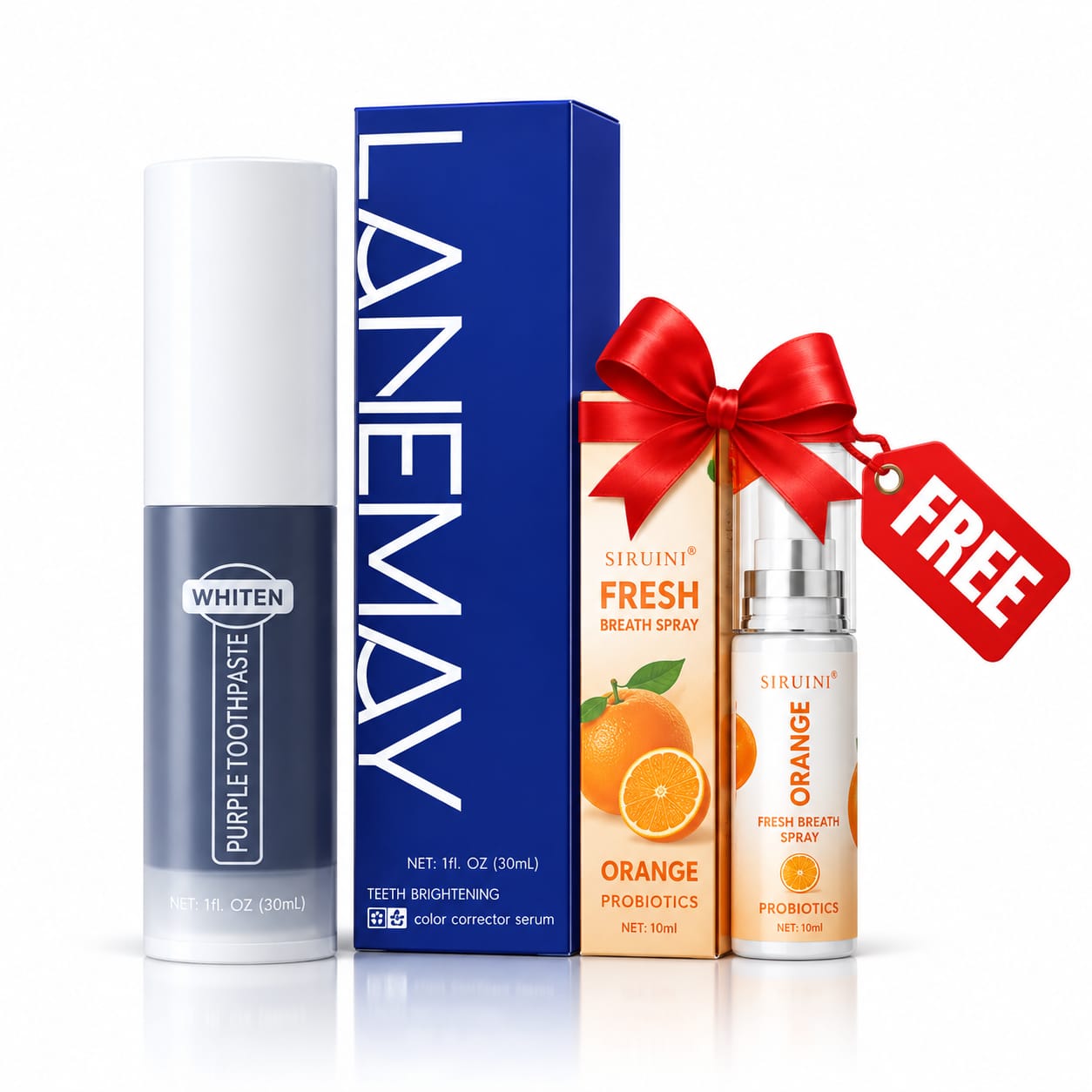 Lanemay Whitening Toothpaste + Mouth Spray free | দাঁত সাদা করার সেরা টুথপেস্ট | TH Careo